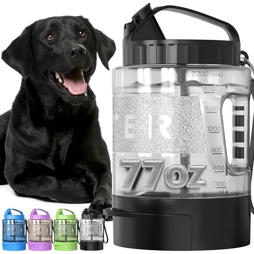 Dog Water Bottle Travel Bowl
