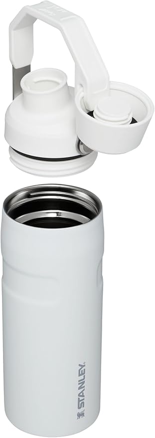 Stanley IceFlow Fast Flow Water Bottle | Angled Spout Lid | Lightweight & Leakproof for Travel & Sports | Insulated Stainless Steel | BPA-Free