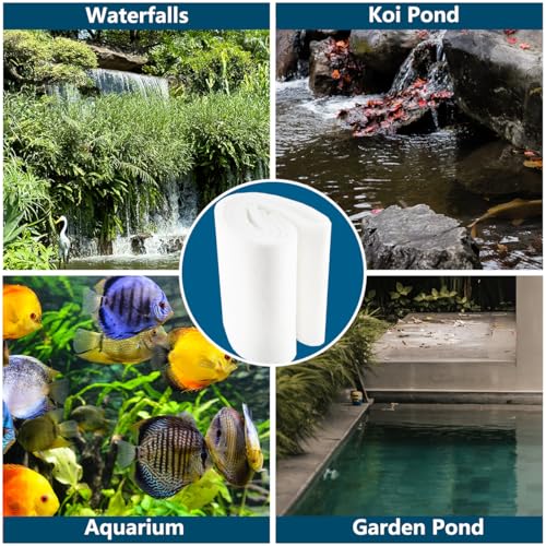 White Koi Pond Filter Pad Fine Bulk