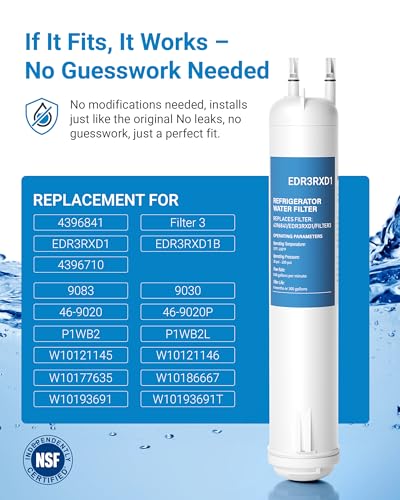 EDR3RXD1 Replacement Water
