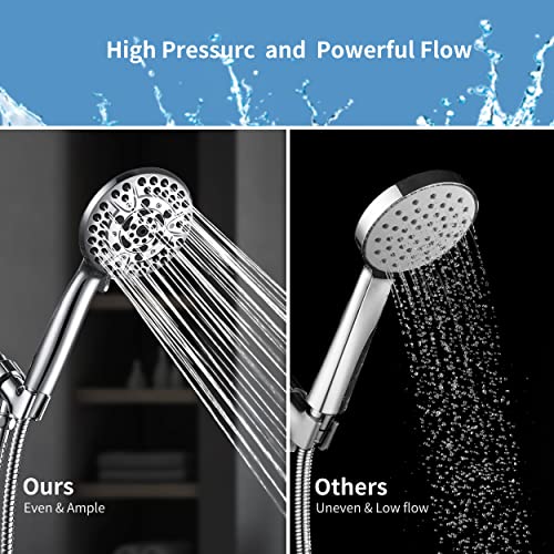 10 Spray Shower Head with Handheld