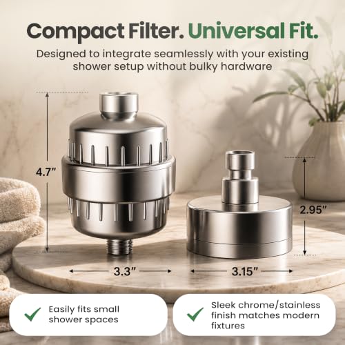 Vortex Action Filtered Shower Head