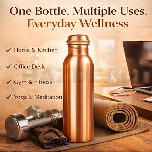 Copper Water Bottle 1 Liter