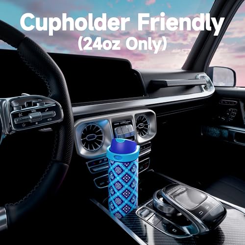 24 oz Insulated Water Bottle for Men