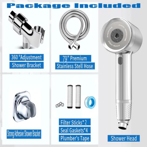 High Pressure Shower Head with Handheld