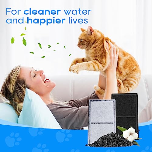 8 PCS Water Fountain Filter Compatible with Petsafe Drinkwell (8 Count)