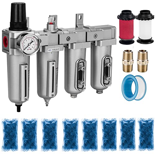 3 4" NPT Air Compressor Filter Dryer Regulator