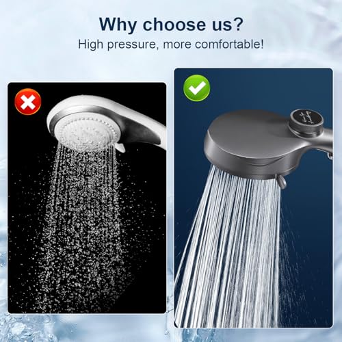 Filtered Shower Head with Handheld