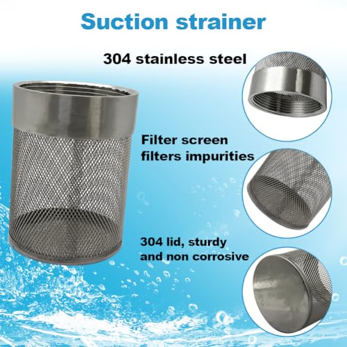 2inch 304 Stainless Steel Filter Head with Internal Thread Diameter of 58mm Connected to DN50 2