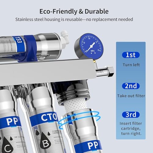 H502B Under‑Sink Ultrafiltration Water Filter