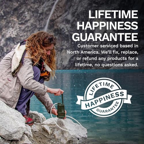 PRO Portable Water Filter for Camping