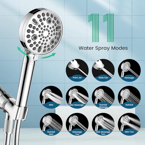 Filtered Shower Head with Handheld
