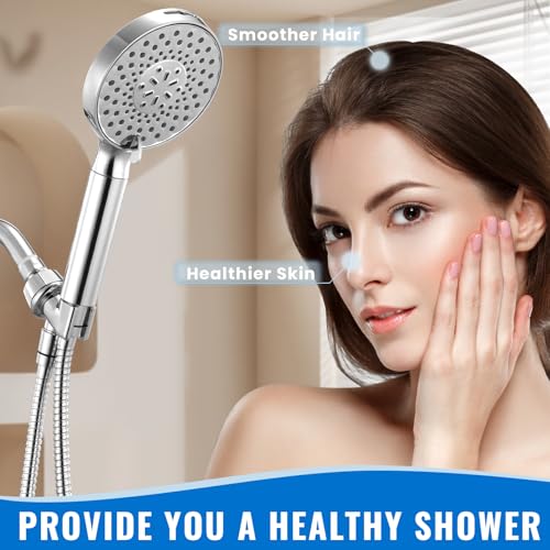 Filtered Shower Head with Handheld