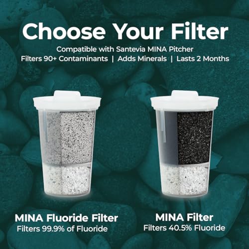 Single Replacement MINA Alkaline Water Fluoride Filter by Santevia