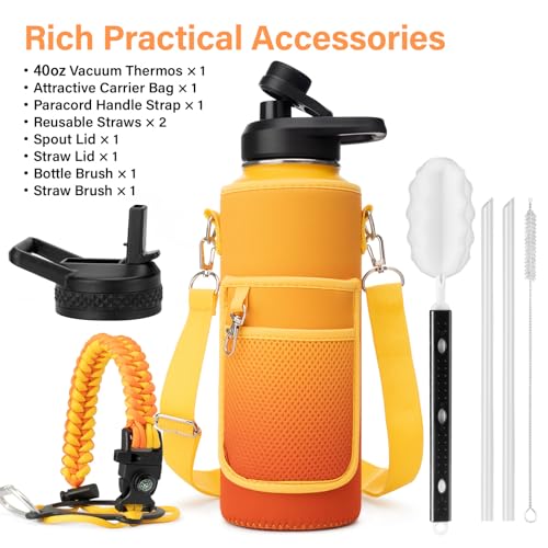 40 oz Insulated Water Bottle