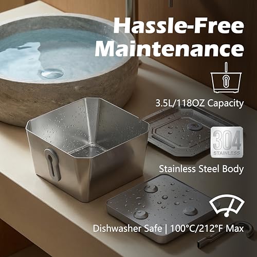 Smart Cat Water Fountain with App
