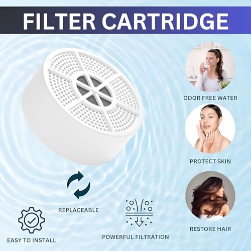 Vxcellent Bath Water Filter Cartridge.Bathtub Filter Replacement