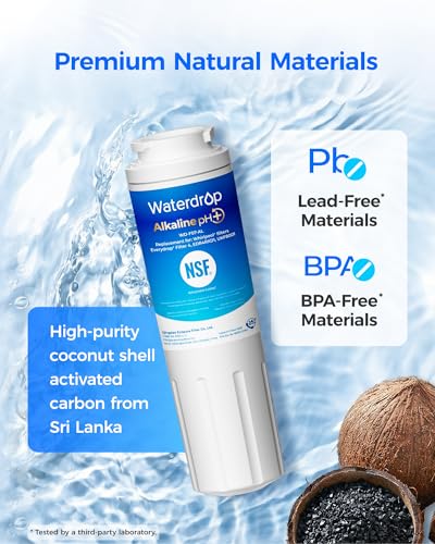 Alkaline UKF8001 Refrigerator Water Filter 4 (2 Count)