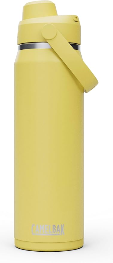 CamelBak Thrive Chug Insulated Stainless Steel Water Bottle Yellow Bloom, 25oz