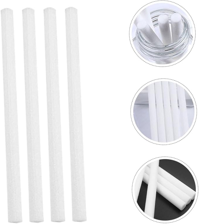 Cabilock 150pcs Aroma Diffusing Tools Wands Essential Oil Diffuser Stick Non-Flame Fragrance Volatile Sticks Easy to Use for Car Humidifier - AquaVibe
