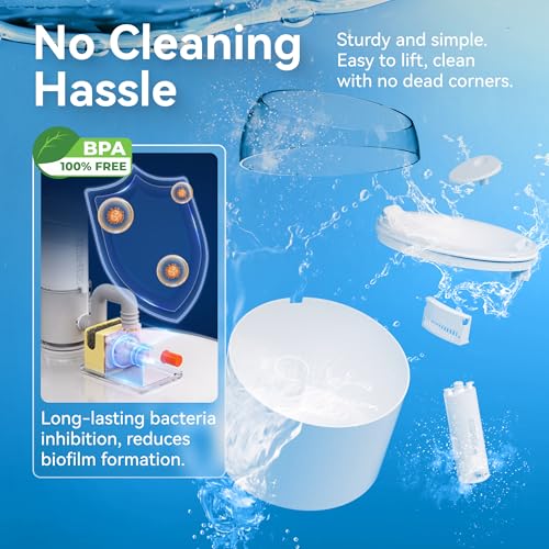 Pure 2 Cat Water Fountain with Wireless Pump