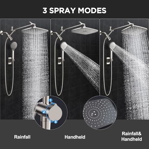 Starlight 11.8" High Pressure Shower Head with Handheld