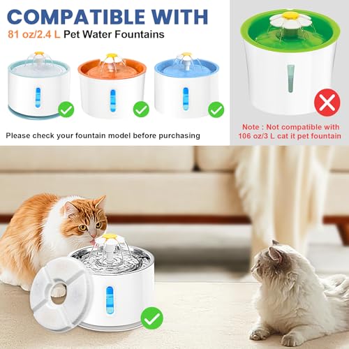 Cat Water Fountain Filter (12 Count)