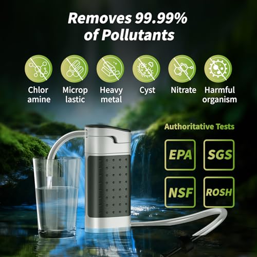 Portable Water Filter Pump