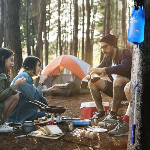 6L Gravity Water Filter Pro for Group Camping
