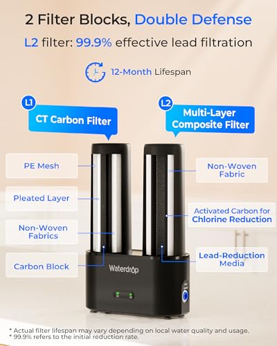 DLG L Under Sink Water Filter