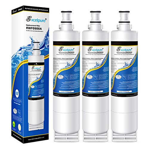 4396508 Refrigerator Water Filter Replacement for Whirlpool EDR5RXD1 (3 Count)