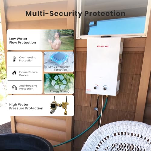 BS211 Outdoor Portable Propane Water Heater