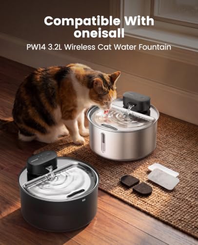 8 Replacement Filters for 2.2L 3.2L Cordless Cat Fountain