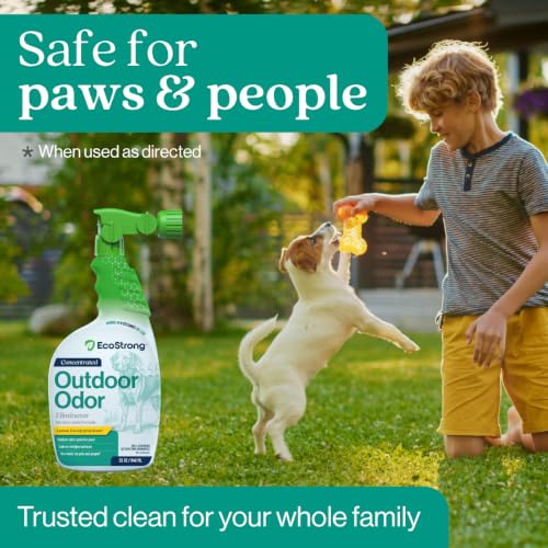 Outdoor Odor Eliminator Outside Dog Urine Enzyme Cleaner Powerful Pet