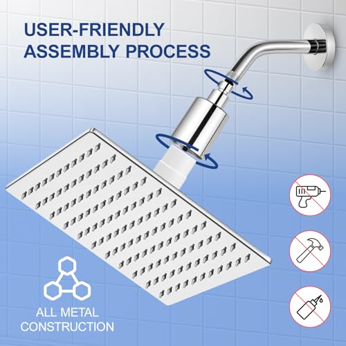 Filtered Shower Head for Hard Water