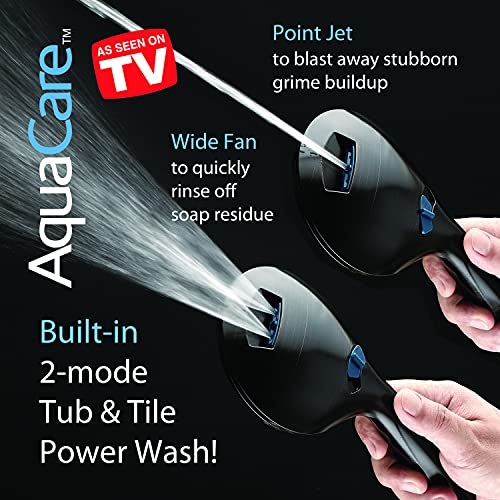 AquaCare 50 mode High Pressure 7 inch Shower Head Combo w