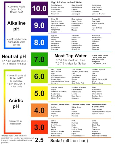 pH Test Strips for Testing Alkaline and Acid Levels in The Body. Track & Monitor Your pH Level Using Saliva and Urine. pH Tester for Highly Accurate Results in Seconds. (125 Count)