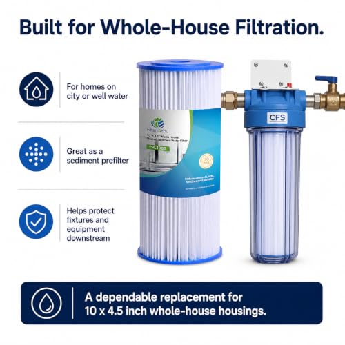 Pleated Sediment Filters for HDX4PF4 (2 Count)