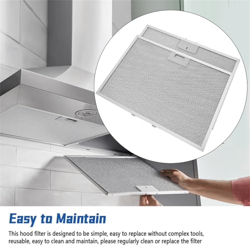 2Pcs WB02X11012 Range Hood Grease Filter Fit for GE Range Hood