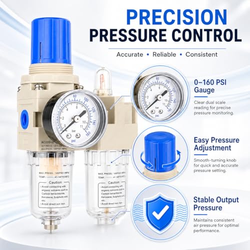 1 4" NPT Air Compressor Water Separator