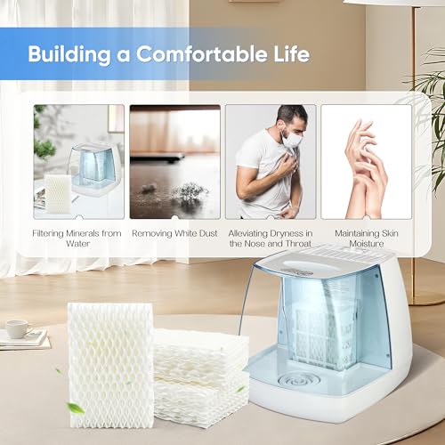 3 Pack WF813 Eqwf813 Humidifier Filter Replacement for Equate EQWF813 EQ (3 Count)