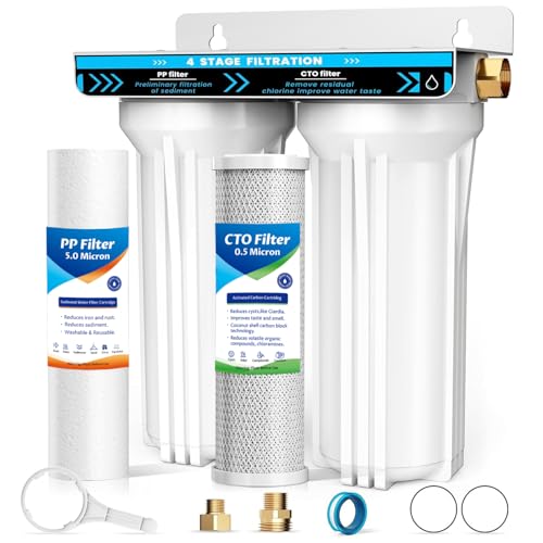 RV Dual Water Filter System