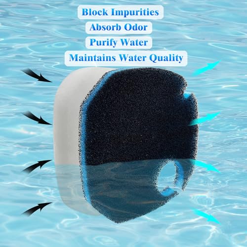 6Pcs Canister Filter Pad for AMOSIJOY 396 (6 Count)