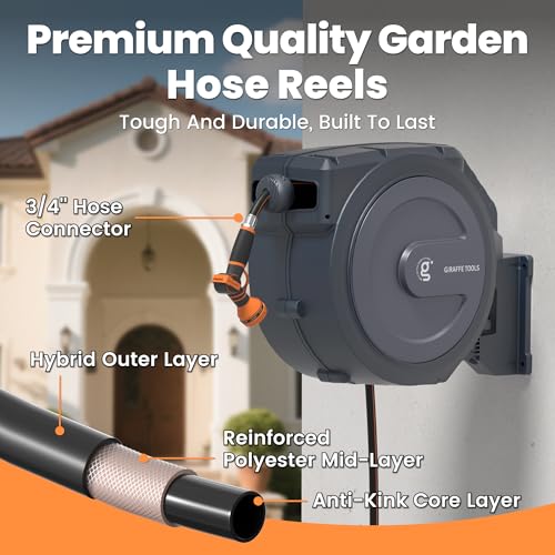 Retractable Hose Garden Reel 1