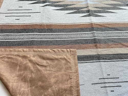 Waxed Canvas Camping Blanket & Bedroll