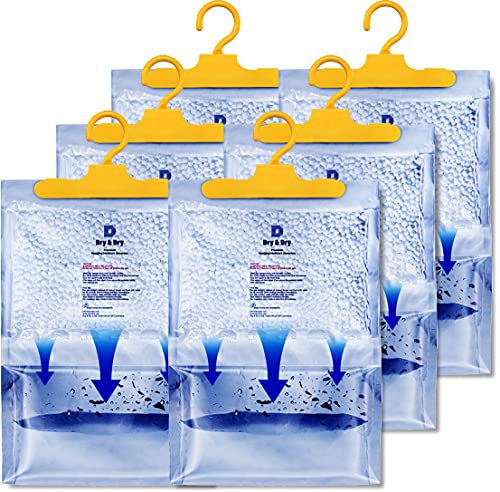 Moisture Absorbers Dehumidifiers for Home (6 Count)