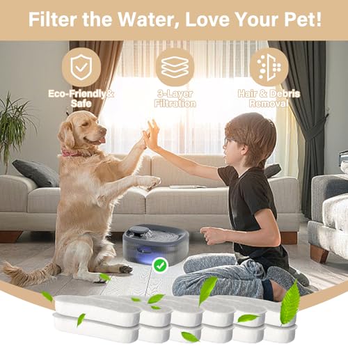 12 Pack Replacement Filters Compatible with W600 6L (12 Count)