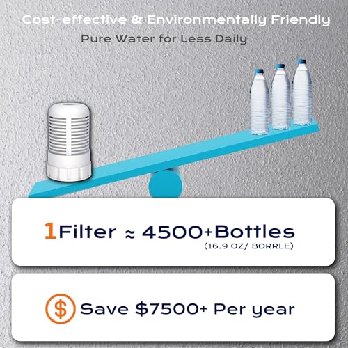 Alkaline Water Filter Replacement for Seychelle Dual (4 Count)