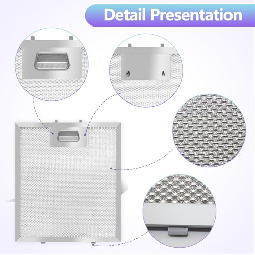 2 Pack S97018029 Range Hood Filter Replacement