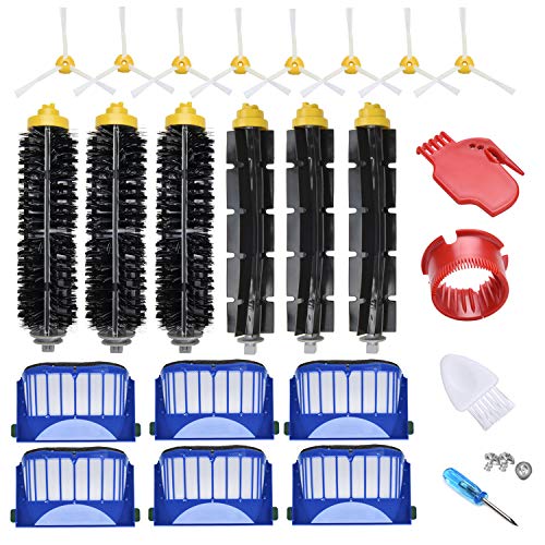 Accessories Kit Compatible with iRobot Roomba 500 & 600 Series Vacuum (22 Count)